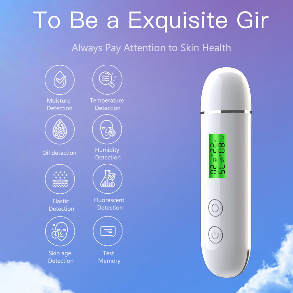USB Skin Moisture Tester Skin Oil Digital Detection Analyzer Including