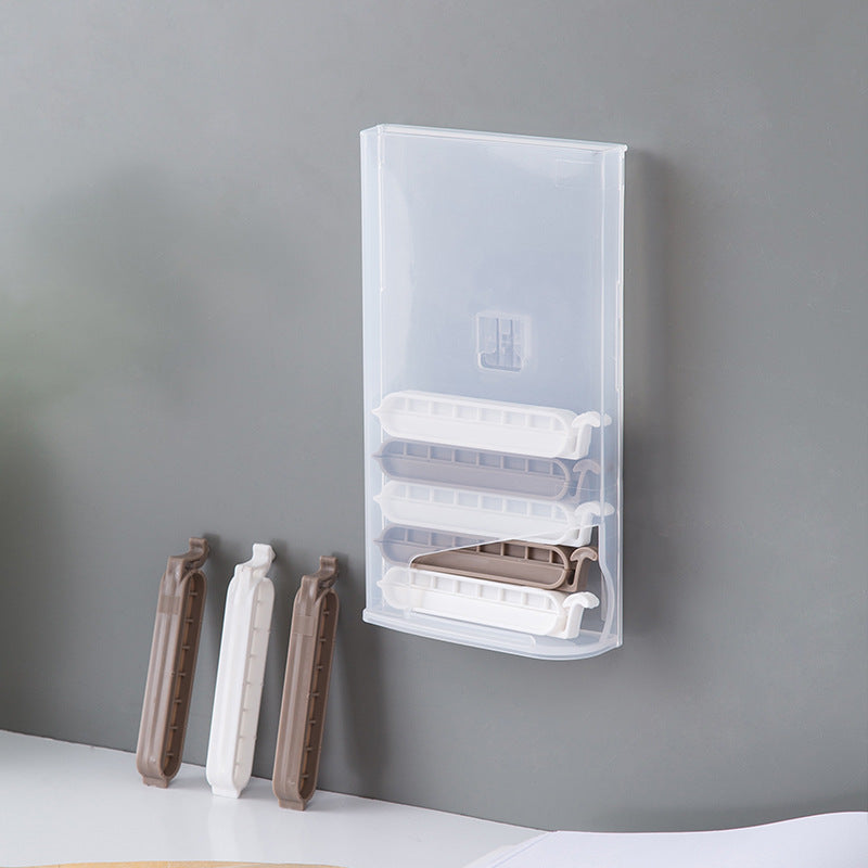 Wall-Mounted Food Sealing Clip Ten Packs Of Sealing Clips Household Food Clip Snack Bag Food Preservation Clip