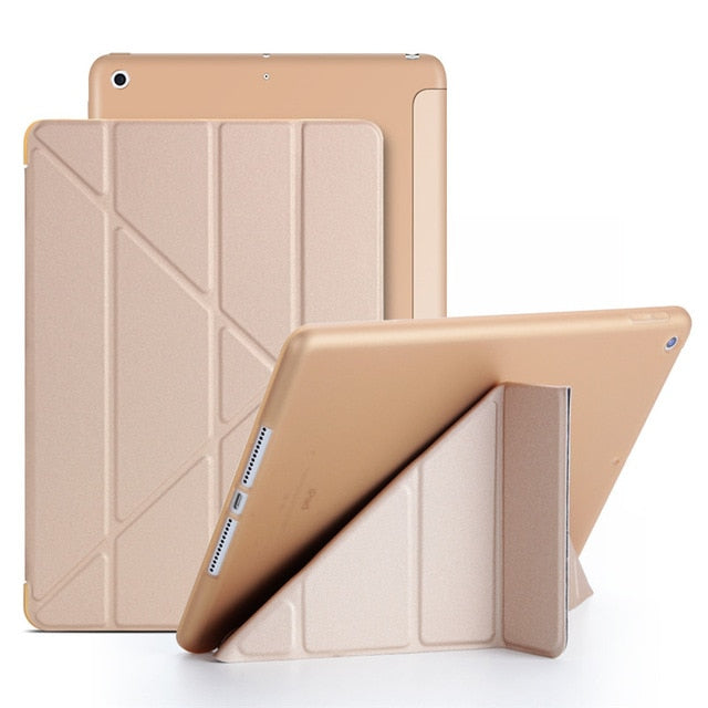 Case Cover Ipad 9 7 2017 Golp Leather Magentic Smart