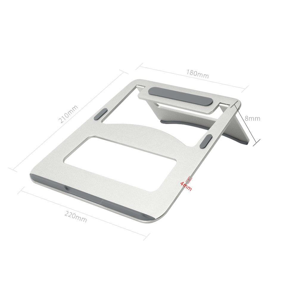Portable Desktop Laptop Holder Foldable Aluminum Alloy Stand for iPad MacBook