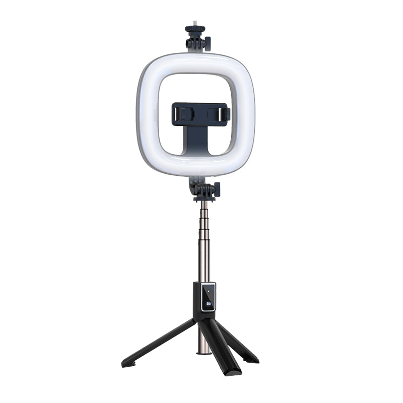 P40d Square Fill Light Selfie Stick Portable 6 Inches Fill