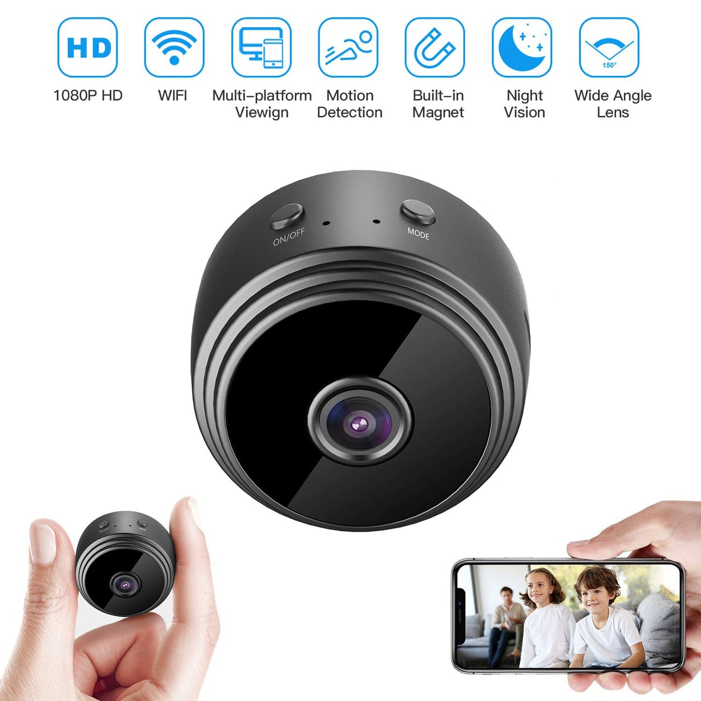 Wifi Mini Camera Outdoor Night Version Micro Camera Camcorder Voice