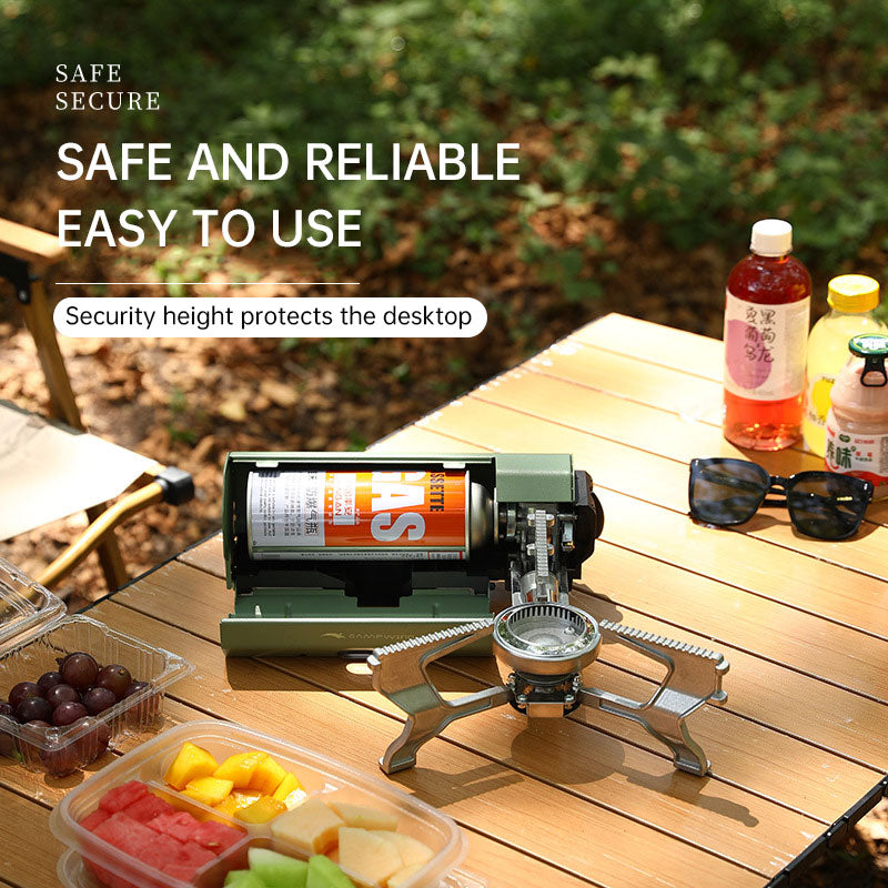 Outdoor Card Type Stove Folding Portable Gas Stove Camping Cooker