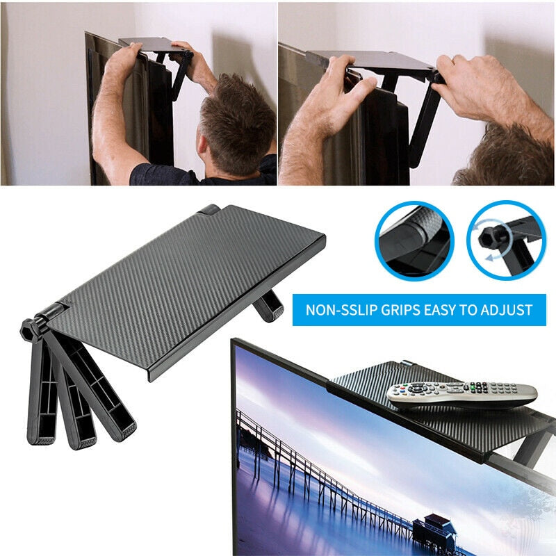 Adjustable Screen Top Shelf Display Shelf Computer Monitor Riser