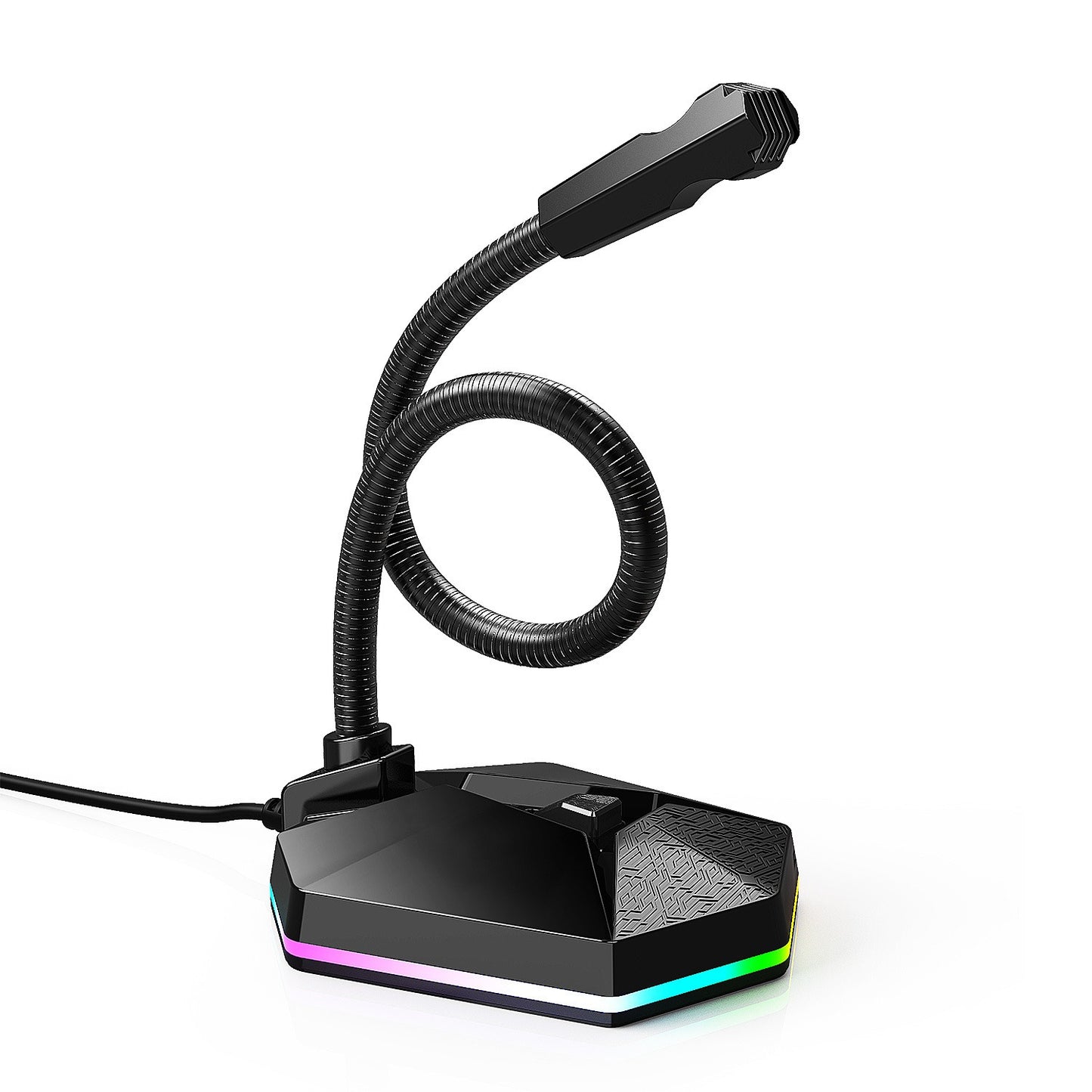 RGB Bendable USB Microphone