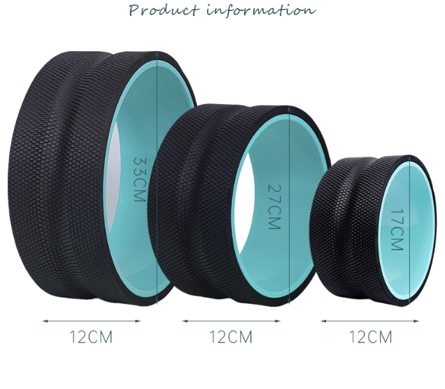 Eva Yoga Wheel Yoga Massage Stick Pilates Abdominal Wheel Back