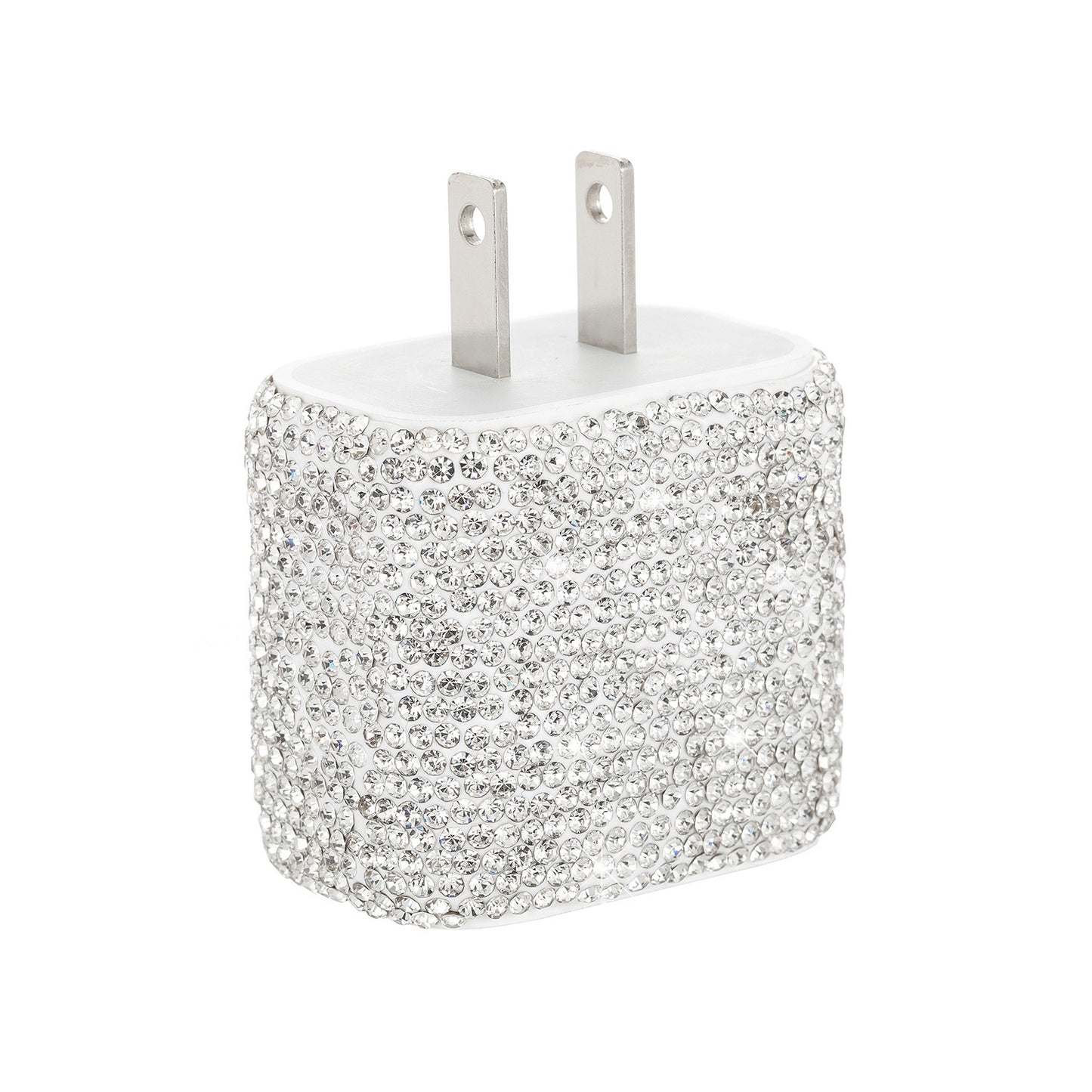 Diamond studded phone charger US standard PD20W phone charger suitable for Apple phone fast charging head