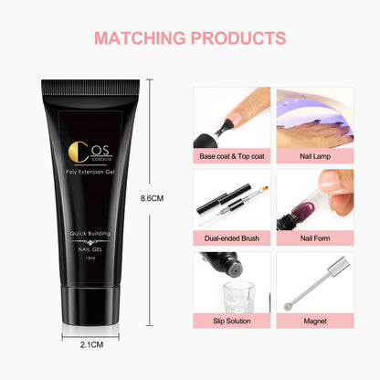 New 6 Color Gift Box Magic Eye Extension Glue Manicure Magnet Manicure Painless Extension Glue