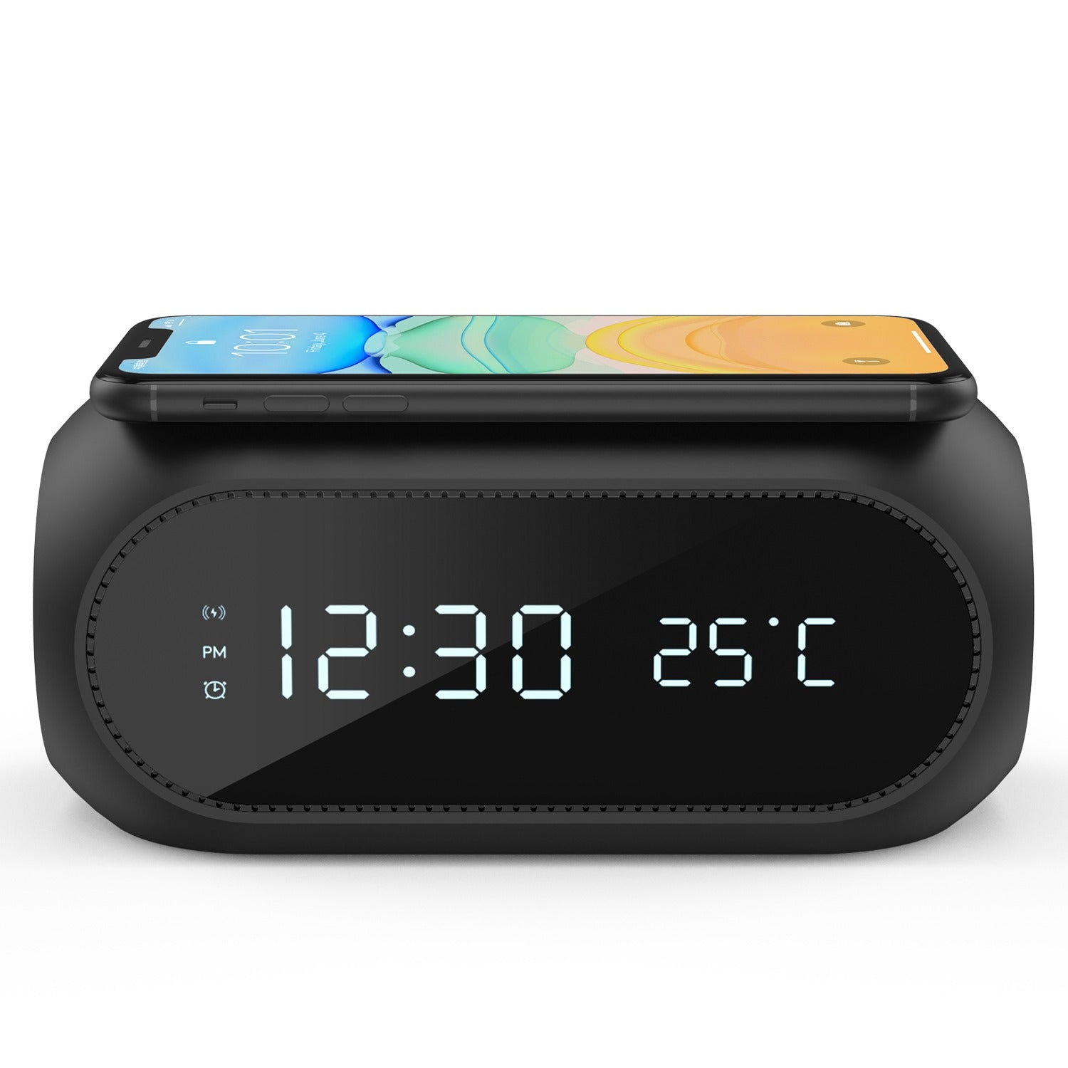 15w Wireless Charging Clock Alarm Thermometer Wireless Charging…