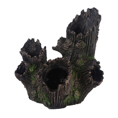 Water grass landscaping resin skull reptile toy shelter hiding room aquarium fish tank ornaments