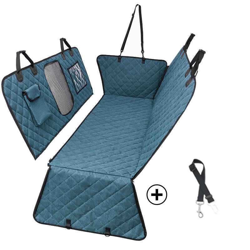 Divisible Waterproof Car Seat Pad Rear Seats Suitable Pets Humans