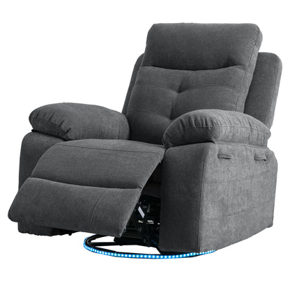 270° Electric Lounge Chair | Bluetooth Speaker & LED Recliner