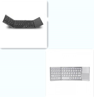 Folding Bluetooth Keyboard – Rechargeable, 64-Key, ABS Material