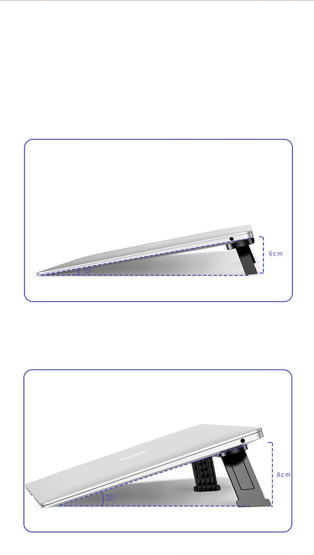 *PRODUCT OF THE WEEK*                                  Foldable Laptop Stand Base Non-slip Desktop Portable Notebook Holder Cooling Bracket