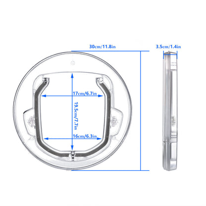 New Pet Door Round Pet Supplies