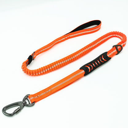 New Pet Dog Car Seat Belt Dog Rope Reflective Explosion-Proof Red Car Medium And Large Dog Leash