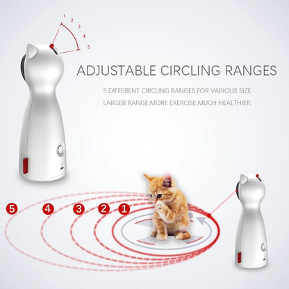 Bear Laser Cat Teaser Automatic Laser Cat Teaser Led Red Laser Cat Toy
