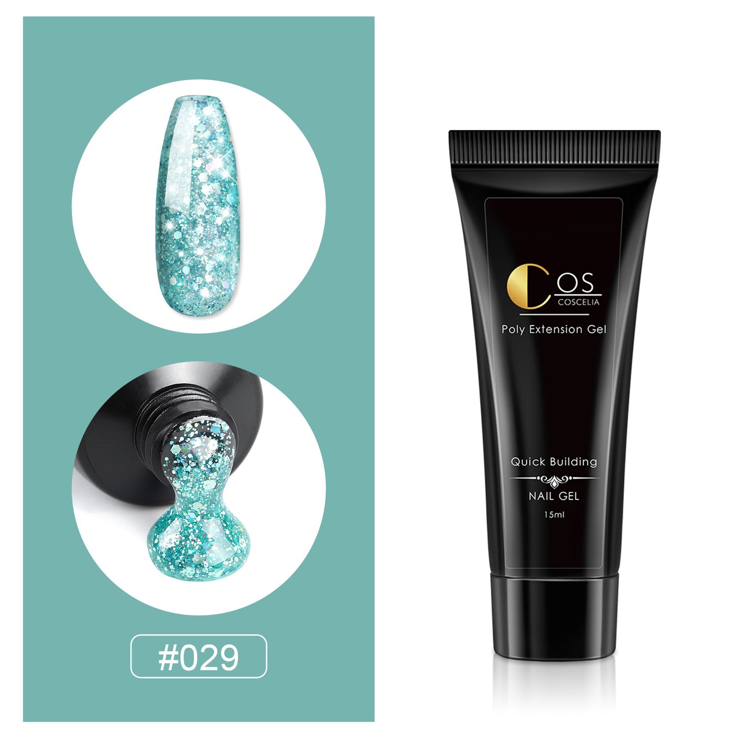 Painless Crystal Extension Glue UV Solid Paper-Free Fast Extension Crystal Glue Flash Nail Phototherapy Crystal Glue