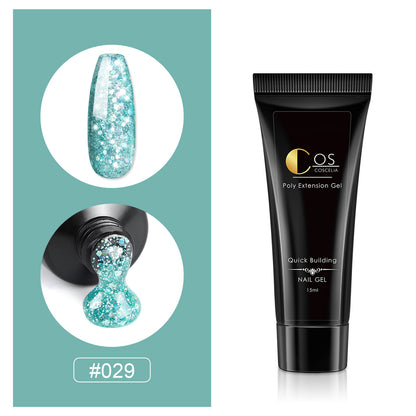 Painless Crystal Extension Glue UV Solid Paper-Free Fast Extension Crystal Glue Flash Nail Phototherapy Crystal Glue