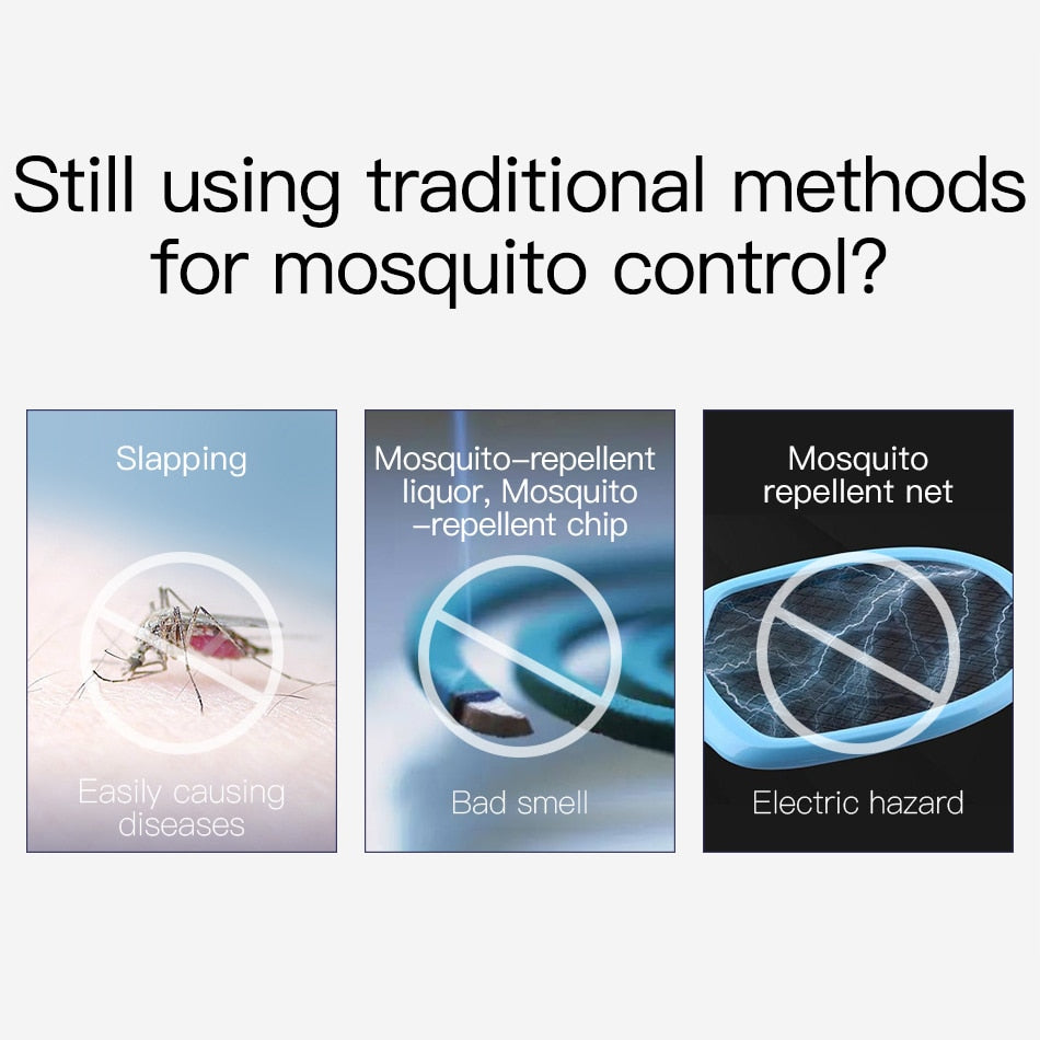 USB Light Mosquito Control Lamp Trap LED Electric Trap Lamp