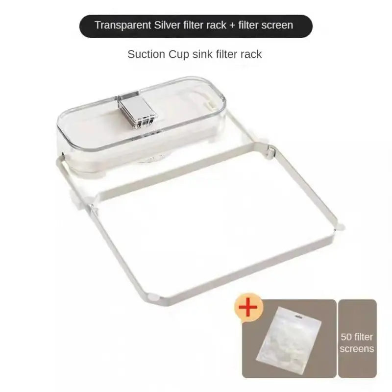 Hanging Mesh Sink Strainer Rack – Foldable Kitchen Drain Basket