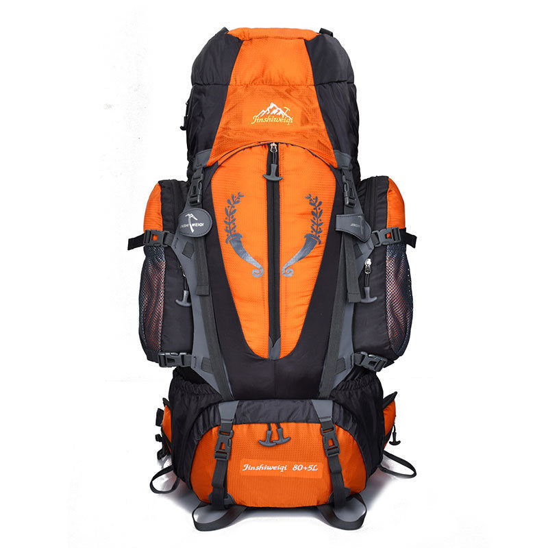 Professional mountaineering package 80L85L Backpack Travel hiking outdoors camping tents bag