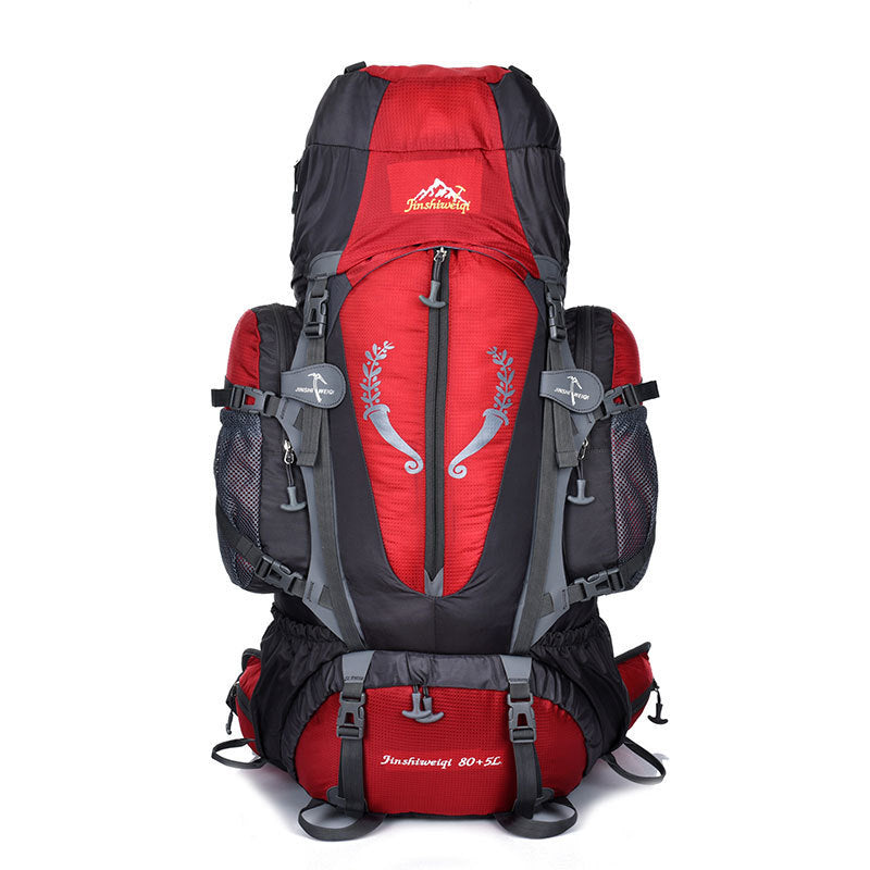 Professional mountaineering package 80L85L Backpack Travel hiking outdoors camping tents bag