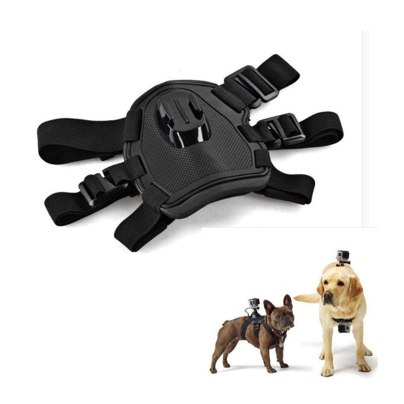 GoPro Dog Chest Harness – Adjustable, Waterproof Camera Mount for Sports Cameras