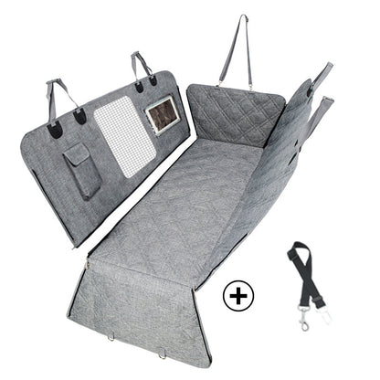 Divisible Waterproof Car Seat Pad Rear Seats Suitable Pets Humans