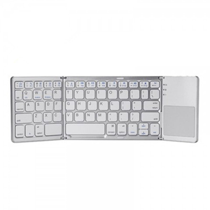 Folding Bluetooth Keyboard – Rechargeable, 64-Key, ABS Material