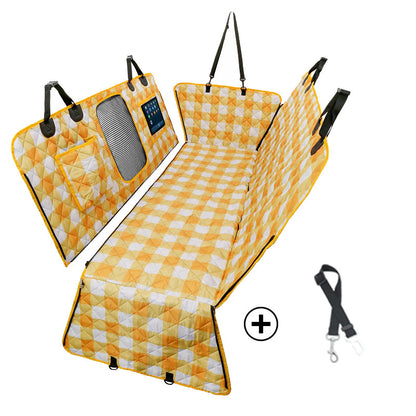 Divisible Waterproof Car Seat Pad Rear Seats Suitable Pets Humans