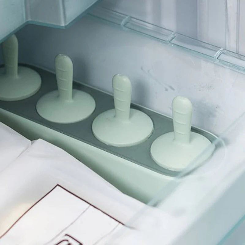 Reusable Popsicle Mold Set – 4-Piece Ice Pop Maker
