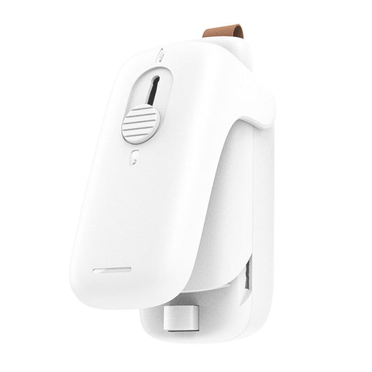 Portable Chip Bag Sealer Machine, With Cutter Handheld Heat Mini Chip Bag Sealer