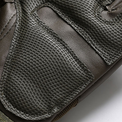 Tactical half-finger gloves men's soft shell protective microfiber special forces military fans sports cycling outdoor