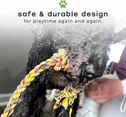 Rerope Barreled Upcycled Fabric Rope Dog Toys