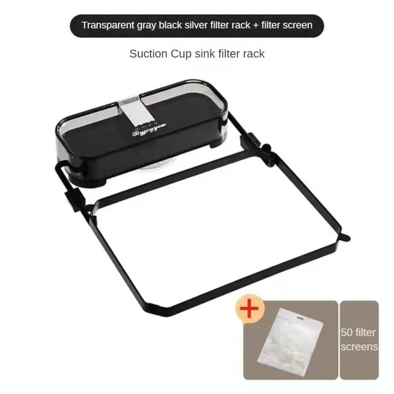 Hanging Mesh Sink Strainer Rack – Foldable Kitchen Drain Basket