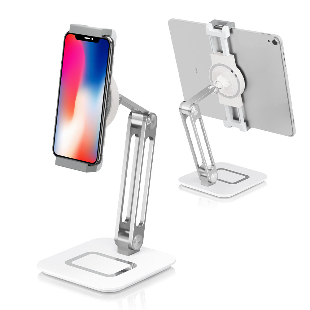 Foldable Aluminum Phone & Tablet Stand | Universal Desktop Holder