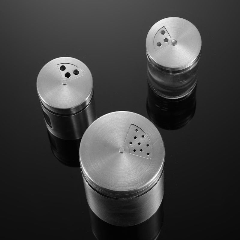 304 Stainless Steel Household Seasoning Pot Barbecue Tool Pepper…