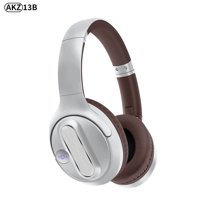 AKZ-13b American retro wireless Bluetooth headset with battery display and long battery life