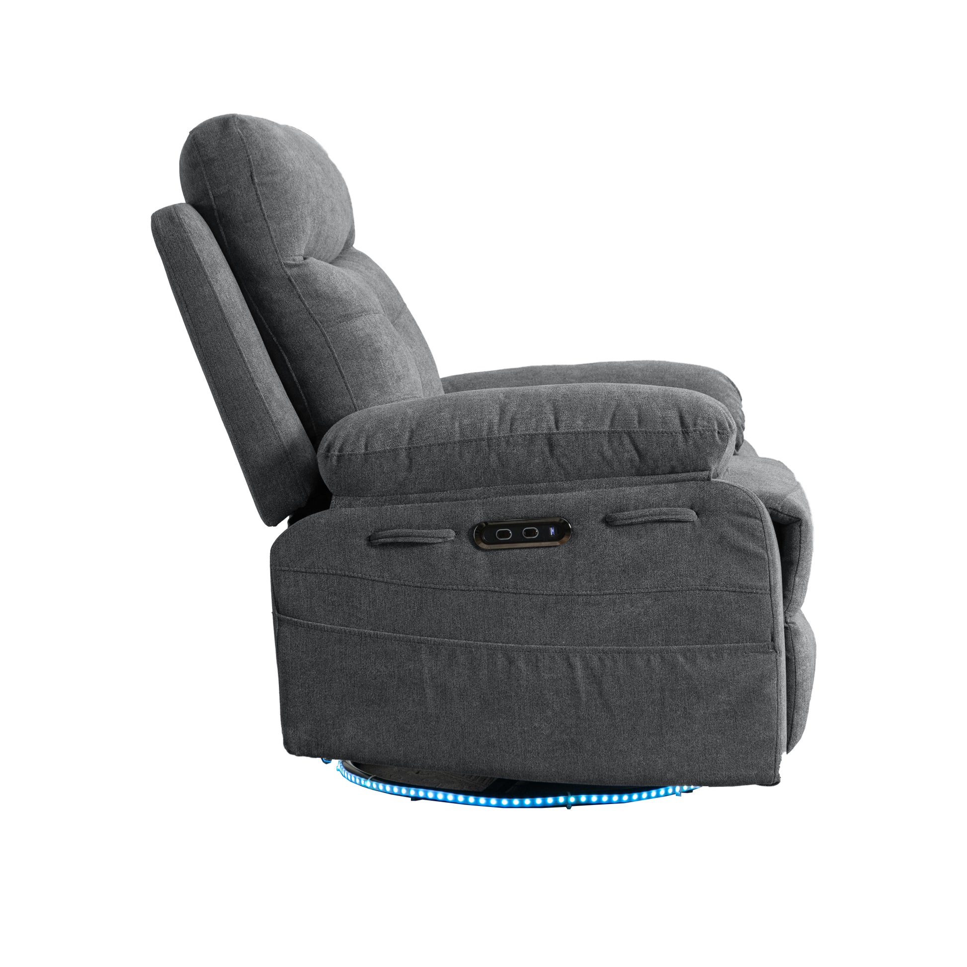 270° Electric Lounge Chair | Bluetooth Speaker & LED Recliner