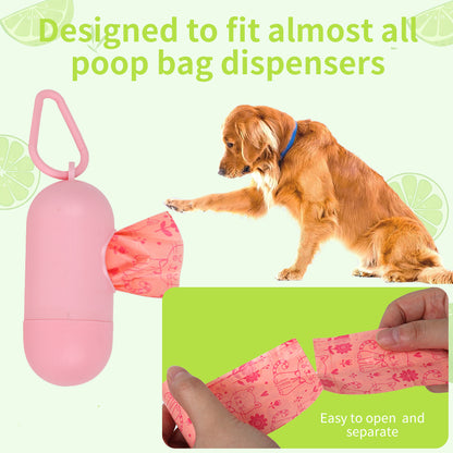 Biodegradable pet garbage bag for dogs to pick up feces
