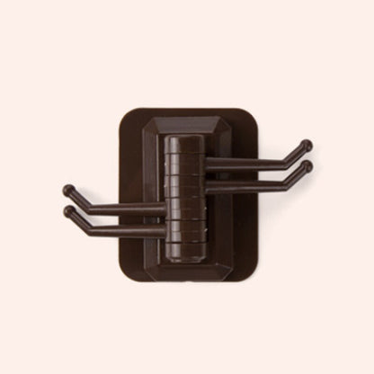 Storage Holders Racks Strong Adhesive Wash Cloth Clip Rotatable Home Improvement Bath Room Kitchen Supplies Storage Towel Rack