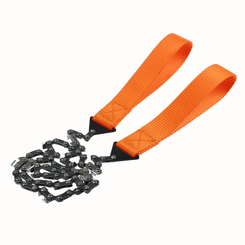 24 inch portable hand chain saw outdoor survival hand wire saw