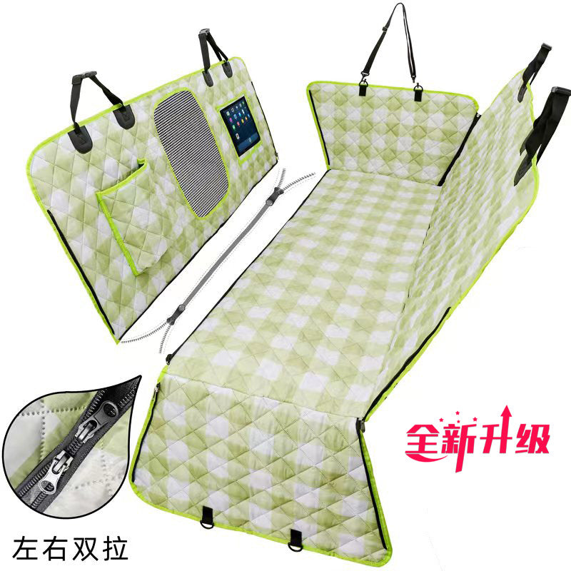 Divisible Waterproof Car Seat Pad Rear Seats Suitable Pets Humans