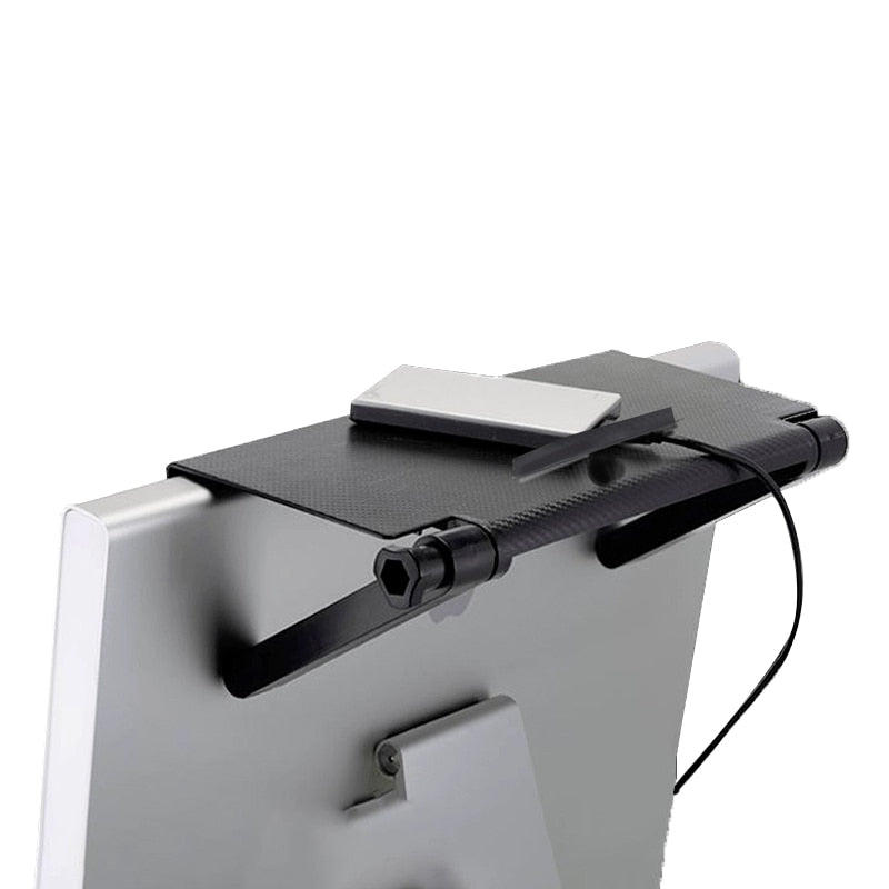 Adjustable Screen Top Shelf Display Shelf Computer Monitor Riser