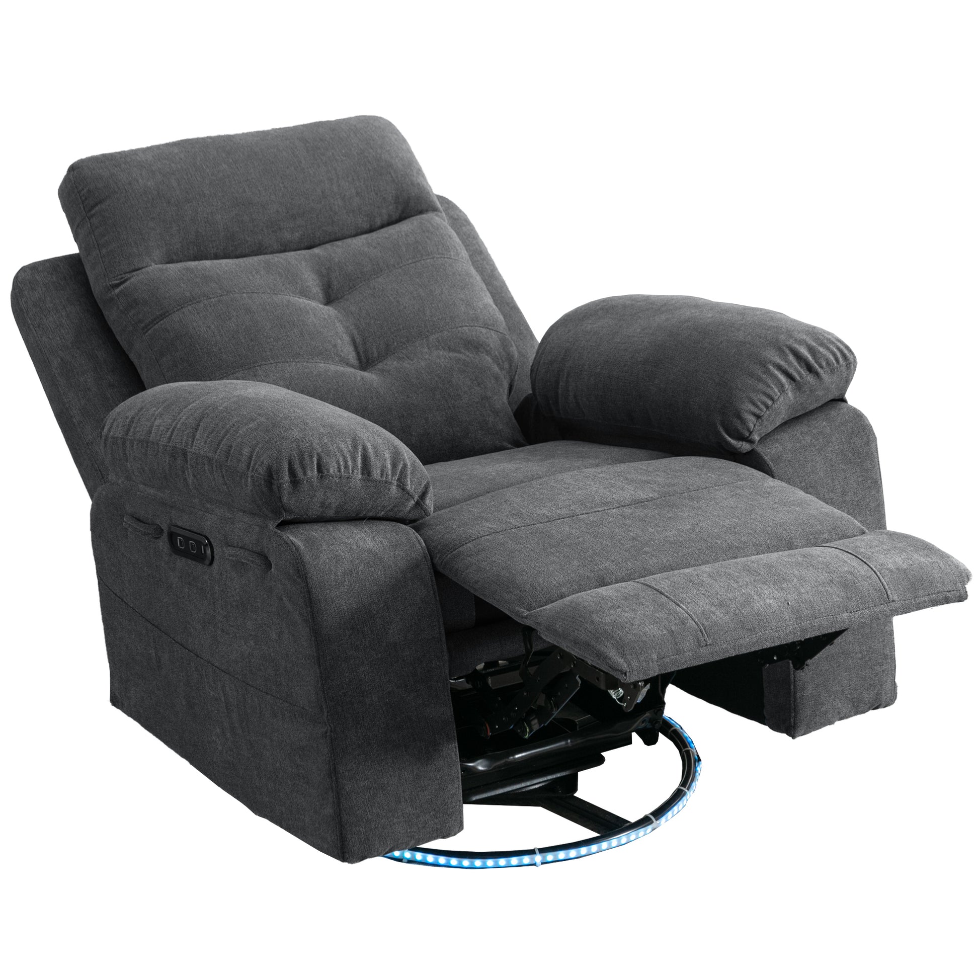 270° Electric Lounge Chair | Bluetooth Speaker & LED Recliner