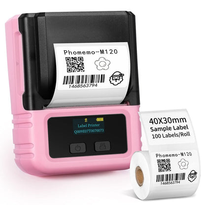 Phomemo Price Tag Printer Home Clothing Tag Thermal Printer Handheld