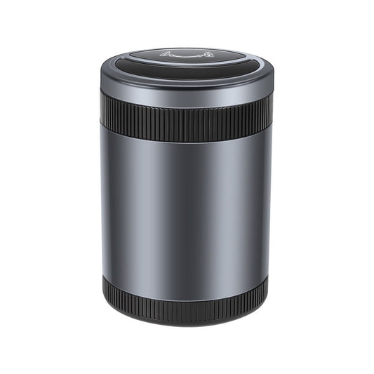 Portable and personalized automatic car ashtray multifunctional with cover LED lights charging car ashtray