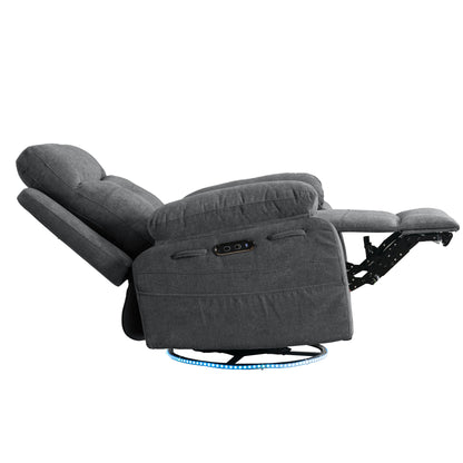 270° Electric Lounge Chair | Bluetooth Speaker & LED Recliner
