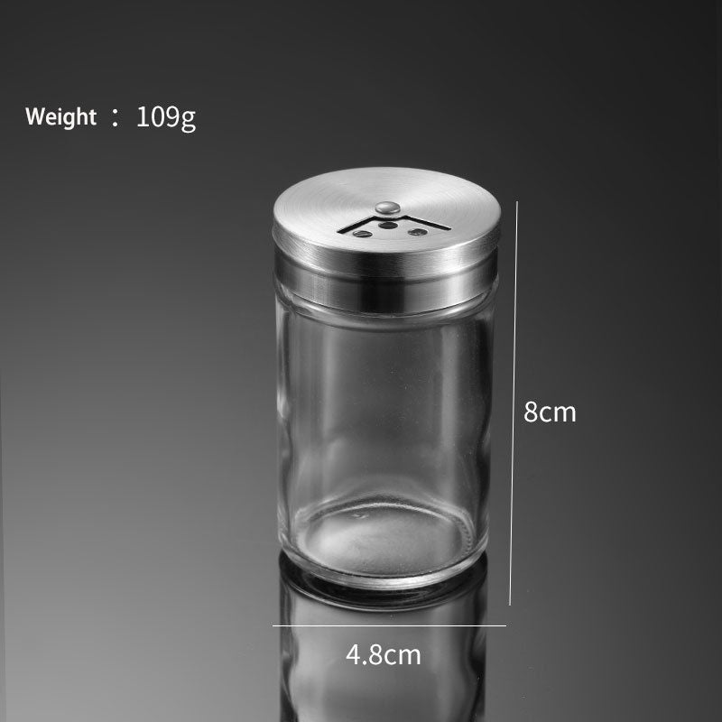 304 Stainless Steel Household Seasoning Pot Barbecue Tool Pepper…